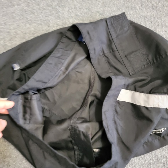 Sideout Shorts Women Large Black Gray Swim Trunks‎ Boardshorts 90s Athletic - Picture 7 of 13